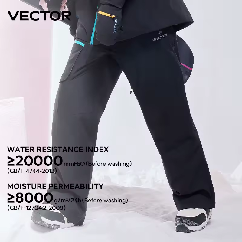 מכנסי סקי וסנובורד VECTOR | עמידים למים ורוח | לגברים ונשים