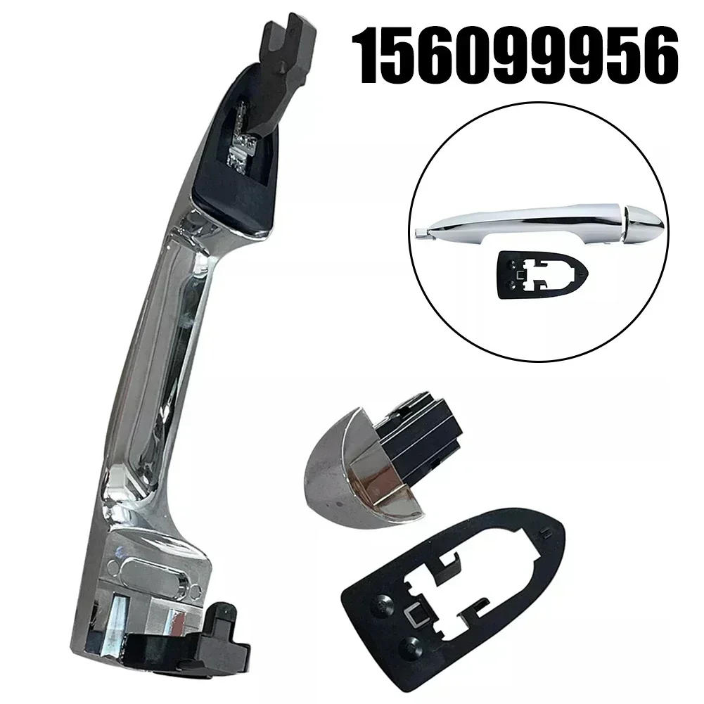 Car Exterior Door Handle Without Hole For AlfaRomeo For Giulietta 2010-2020 For Mito 156099956 ABS Car Exterior Accessories