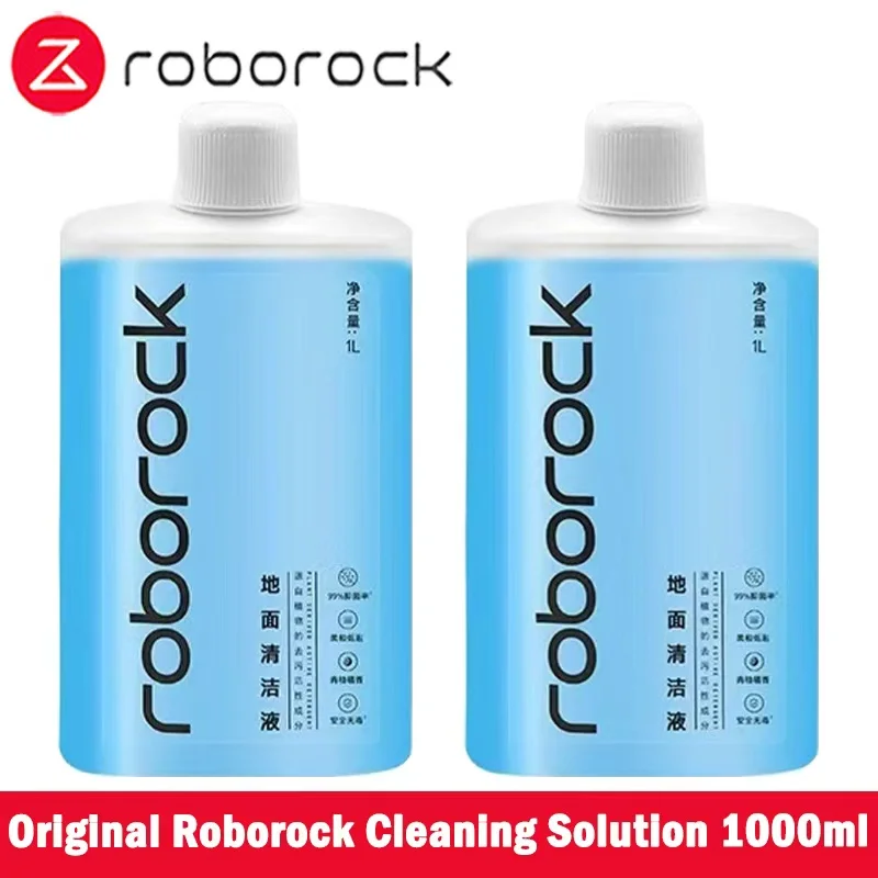 Solución Líquida Original Roborock F25 RT / F25 LT / F25 ALT / F25 ACE / Flexi Pro / F25 Ultra para Limpieza de Pisos, Accesorios, 1L