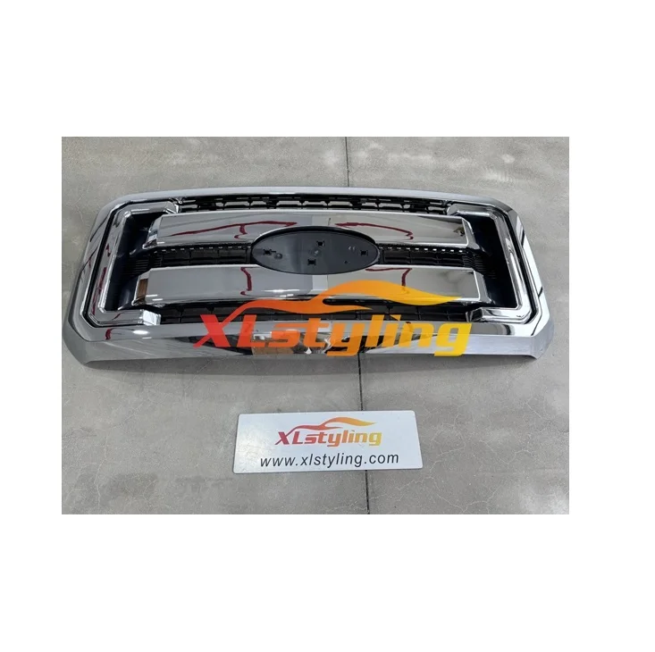 XLstyling Car Accessories Front bumper Grille chrome For Ford pickup F250 super duty F350 2011-2016