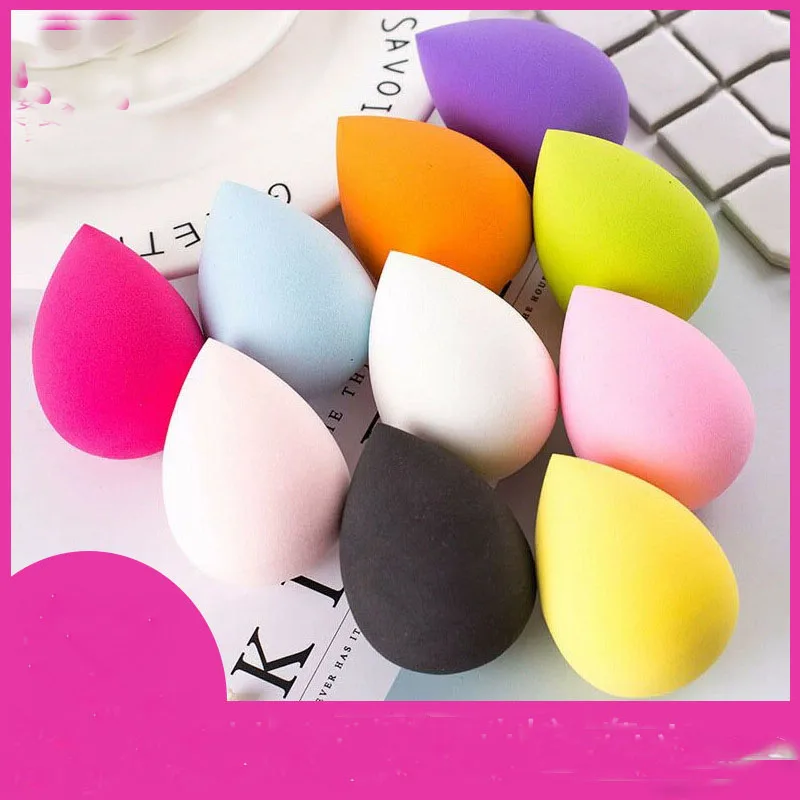 Cosmetic Egg Wet And Dry Beauty Smear-Proof Blender Makeup Sponge Puff Super Soft Professional Makeup Tool For Women Girls