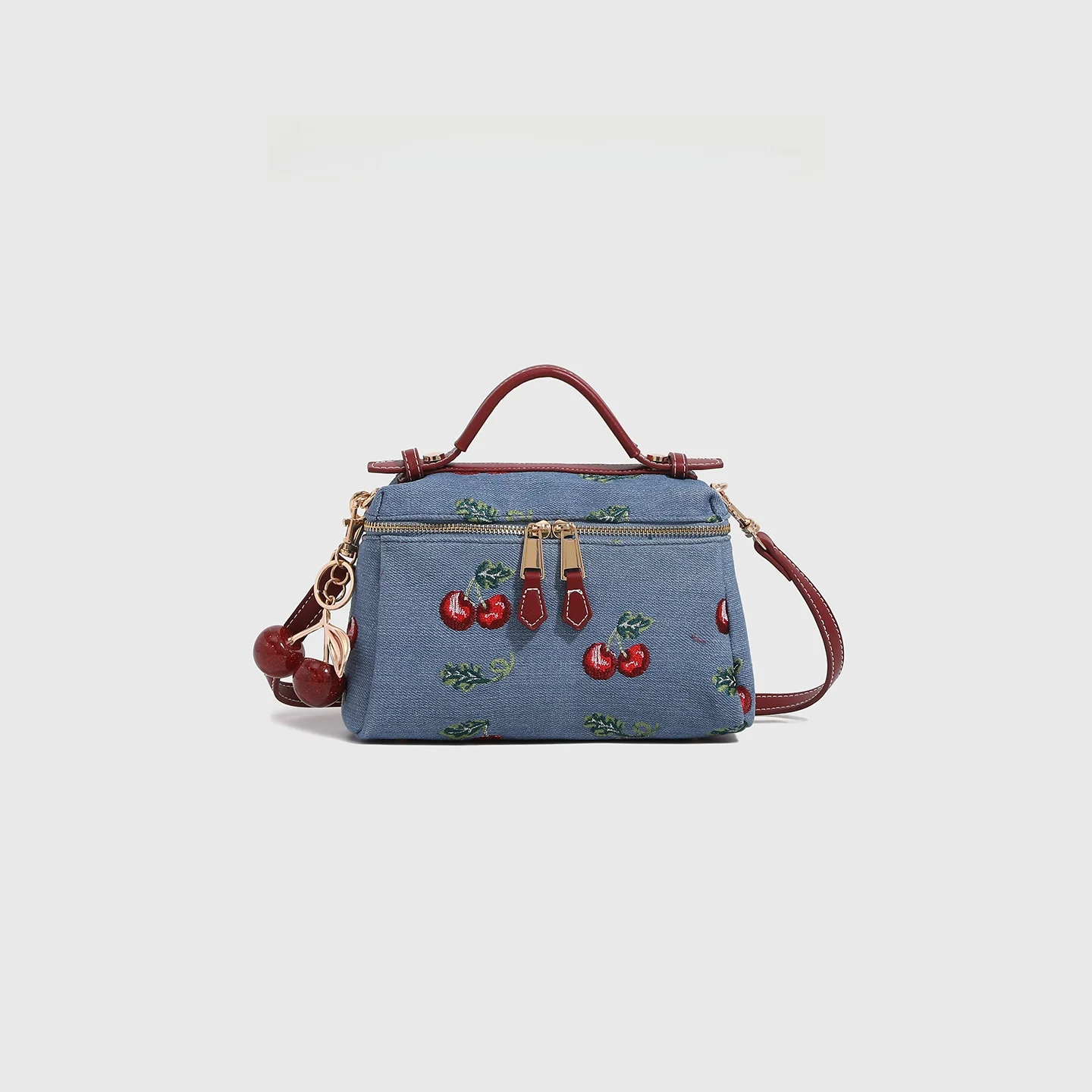 Tienda Oficial Charlie&Kelli, Bolso Bandolera de Mezclilla Casual Chic para Mujer, Nuevo 2026, Bolso de Mano para Viajar, Cie...