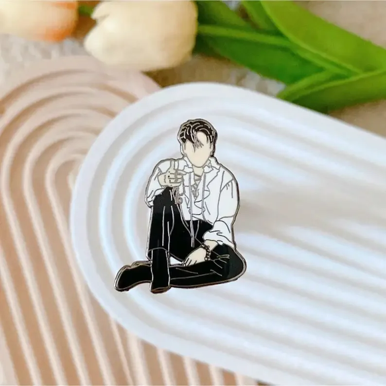 Jungkook - Time Difference Hard Enamel Pin
