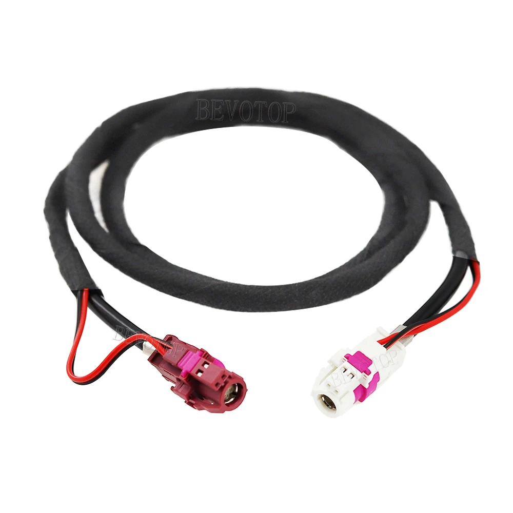 1Pcs 6Pin HSD Code B Female to Code D Female Connector 4+2 6-Cores LVDS Cable for Benz BMW Audi Tesla VW Auto Car