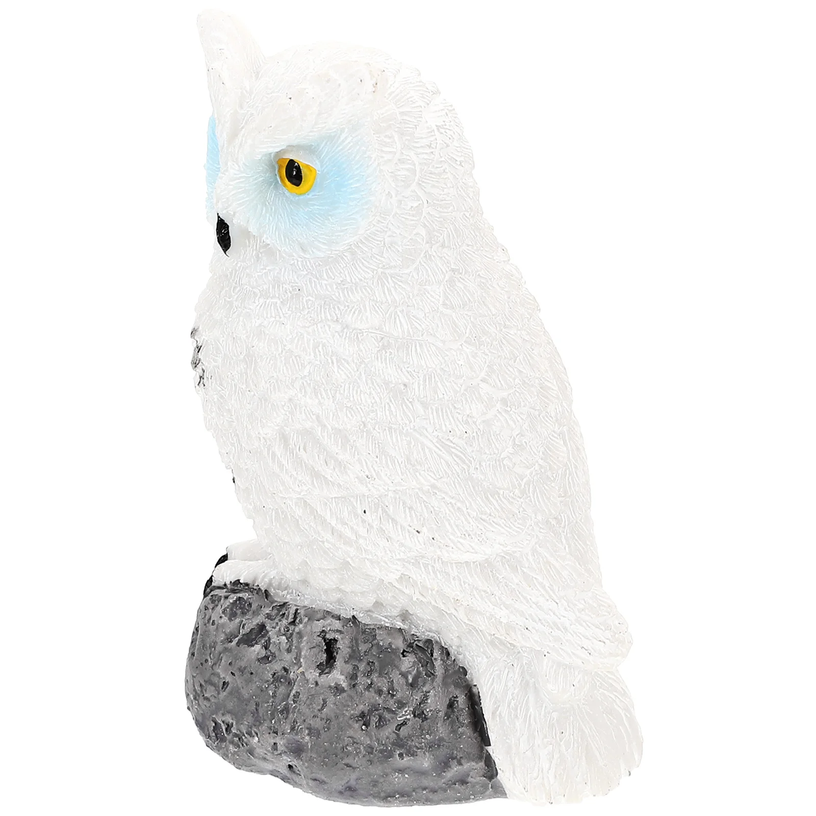 

Реалистичный декор совы из смолы, маленькая садовая статуя птицы для наружного украшения в помещении, реалистичные искусственные птицы, домашний пейзаж