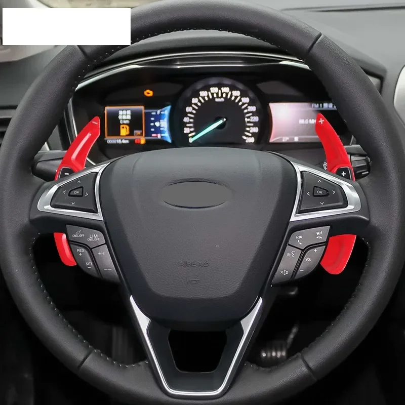 Para Ford Mondeo MK5 Wagon Taurus S-MAX Galaxy Edge Sport Fusion accesorios volante de coche paleta DSG extensión de palanca de cambios