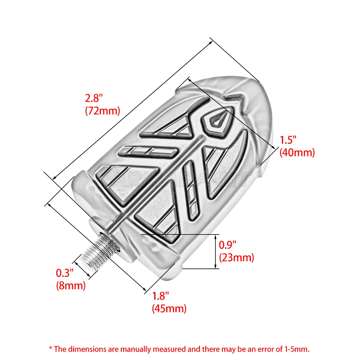 For Indian Scout Bobber Sixty Victory Octane Motorcycle Parts Front Rider Footrests Footpegs Brake Shifter Peg