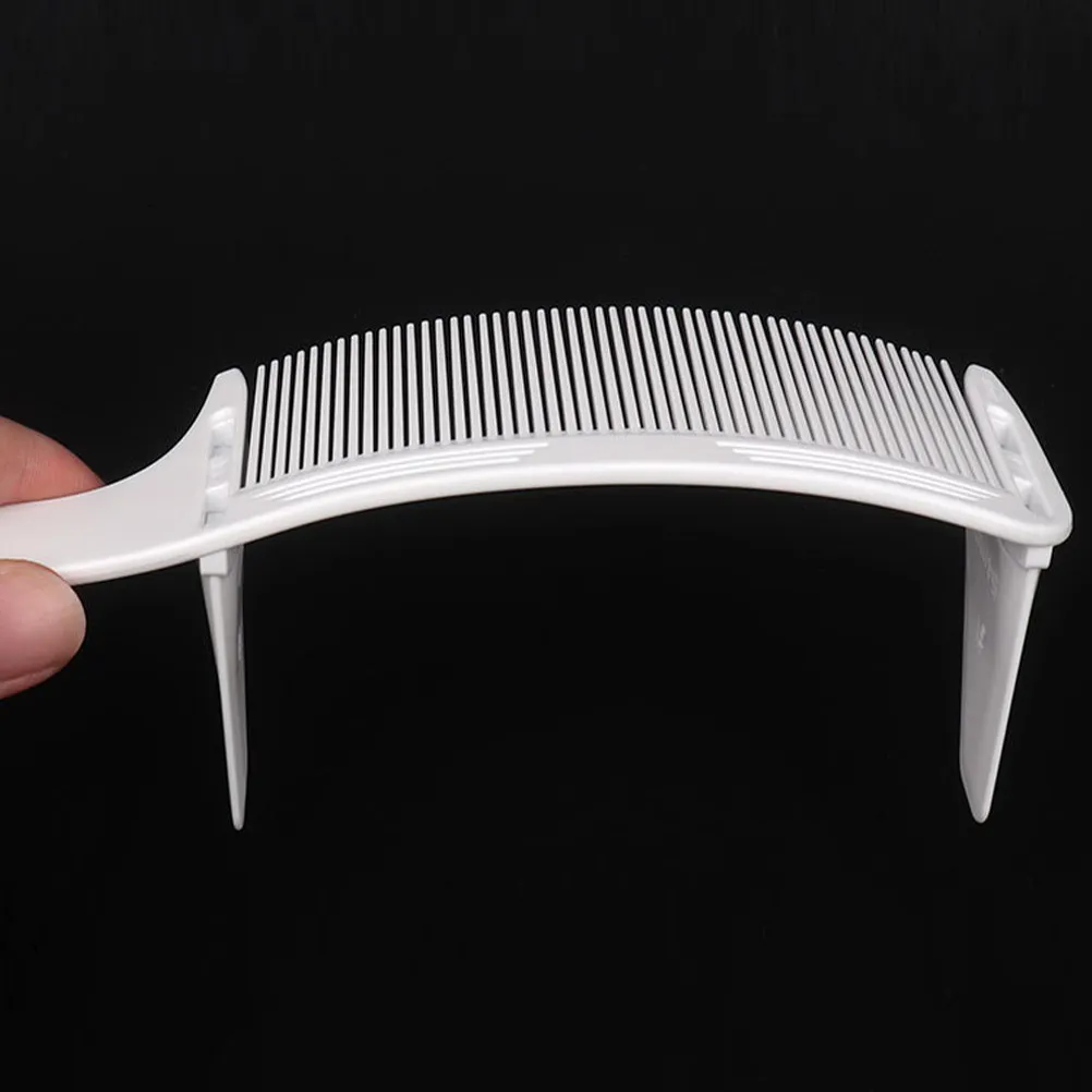 

1 Set Smooth Hair Comb Barber Clipper Styling Guide Ergonomic Grip Adjustable Positioning Haircut Tool Portable Travel
