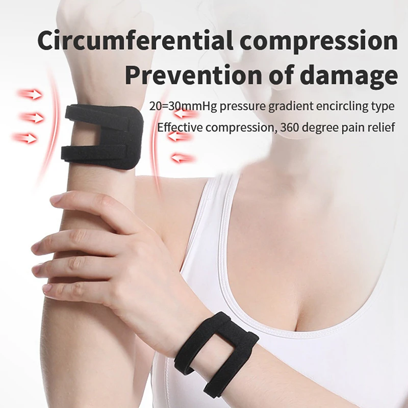 Portable Adjustable Thin Pain Wrist Band Brace Injury TFCC Tear Injury Brace Sports Yoga Soft Ulnar Fix Wrist Band