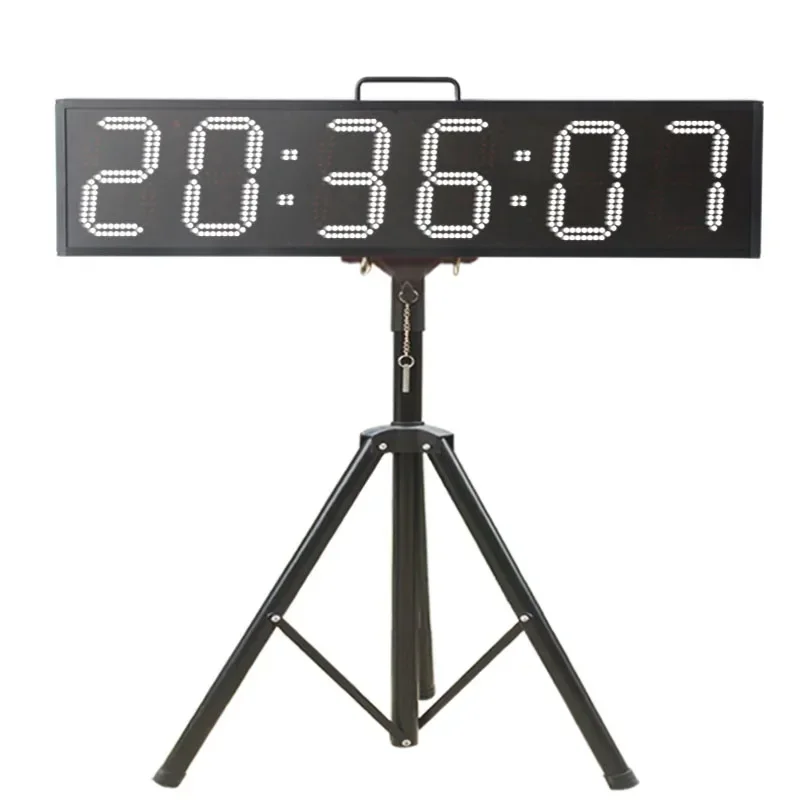 Outdoor Led Electronic Programmable Waterproof Sports Clock Marathon Race Timer Lap Timer For Race Track