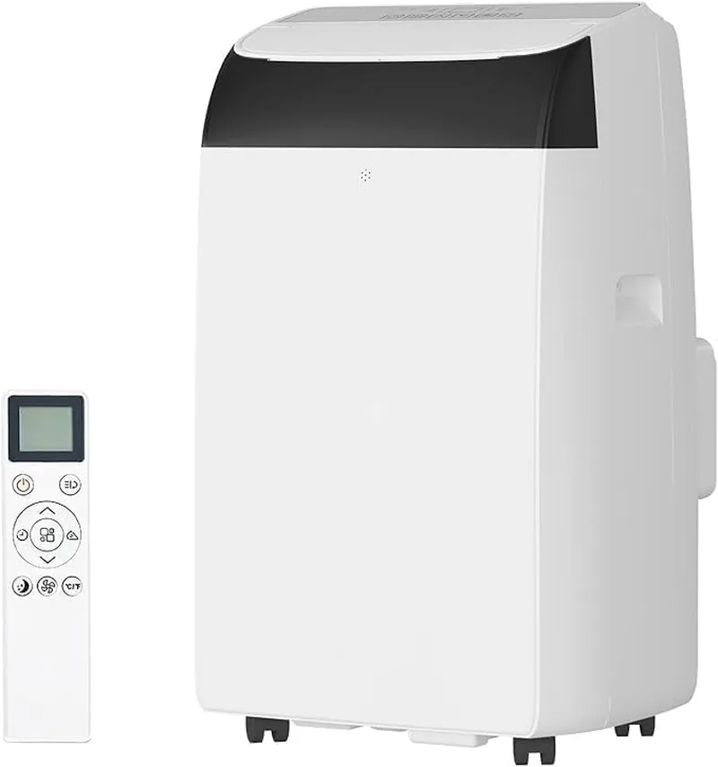 

14,000 BTU Portable Air Conditioner with Remote for 550-750 Sq.Ft Spaces