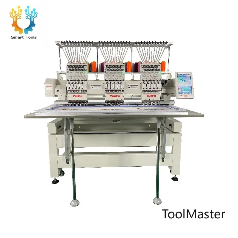 [2026] Factory Supply Embroidery Kit Thread Magnetic Hoops Used 12 15 Needles Computerized Embroidery Machine