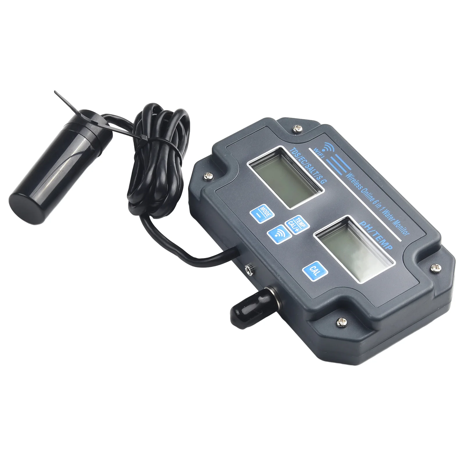 Black 6-In-1 Ph Met…