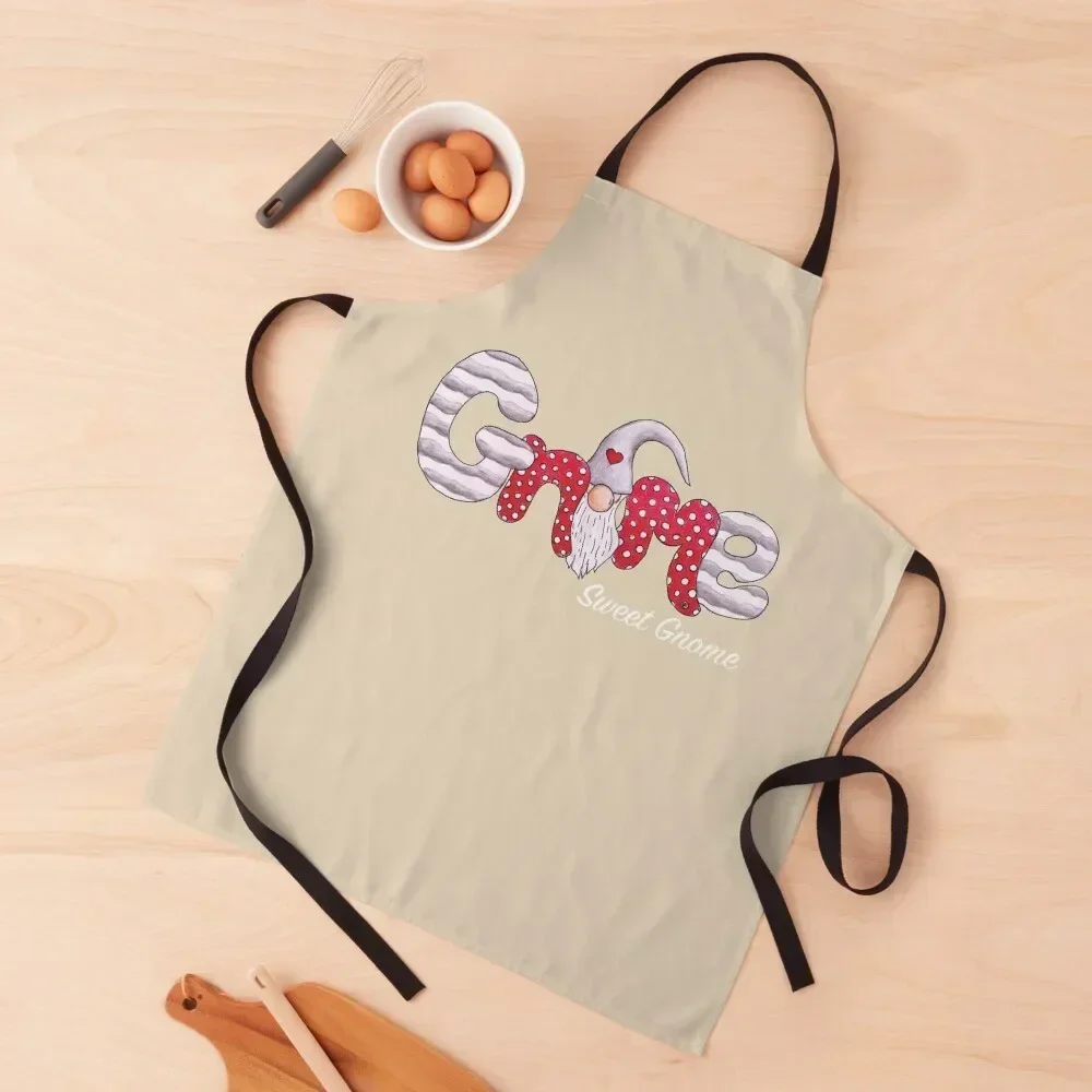 

Gnome Sweet Gnome Apron Goods For Home And Kitchen Kitchen Women Apron
