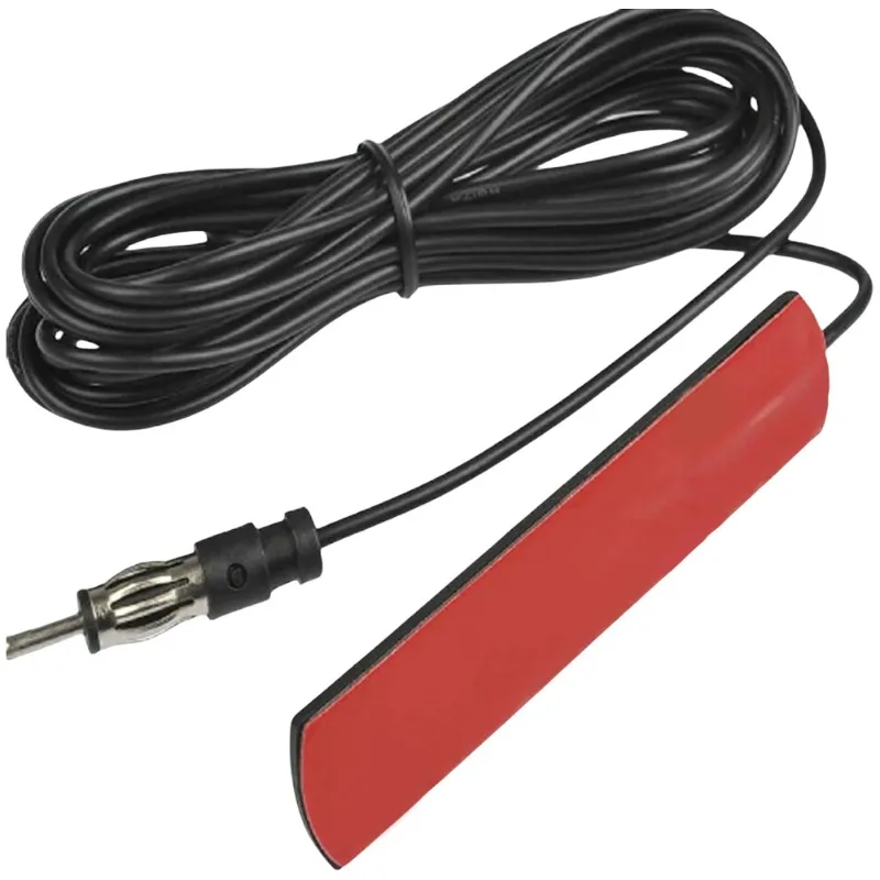 Antena Amplificada Oculta para Automóvil de 5-12 V CC, Antena de Radio Electrónica para Automóvil de 85-860 MHz, Amplificador de Señal AM/FM, Antena para Automóvil y Camioneta