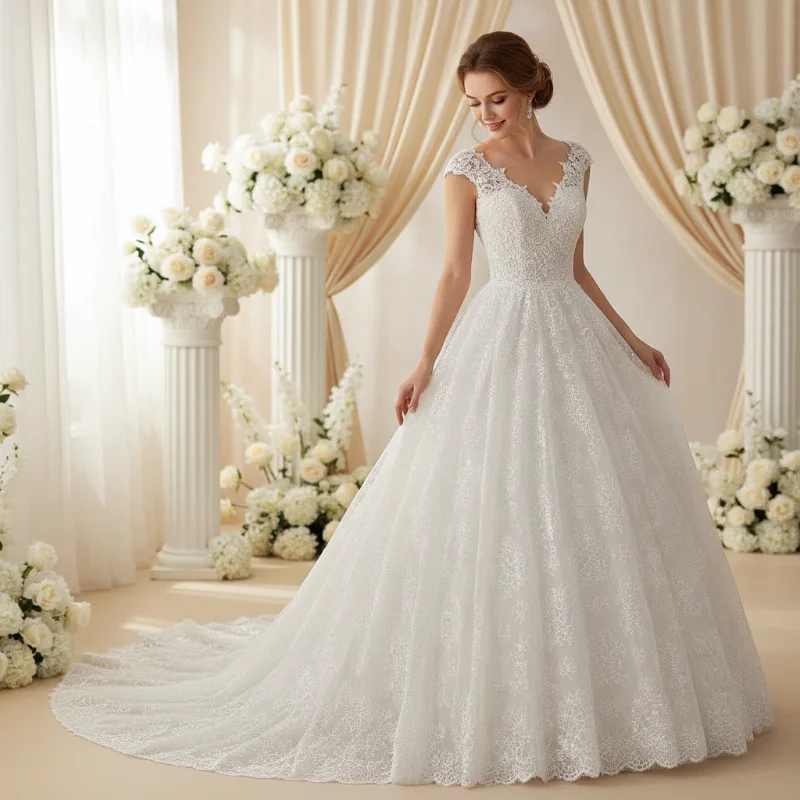 

New Mesh Flower Base Soft Lace Wedding Dress Children's Clothes Curtain Dress Bag Decorative Fabric.DIY Sewing Fabric.