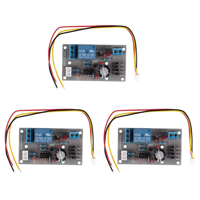 

3X DC 12V модуль датчика контроллера уровня жидкости для орошения обнаружения уровня водяной башни