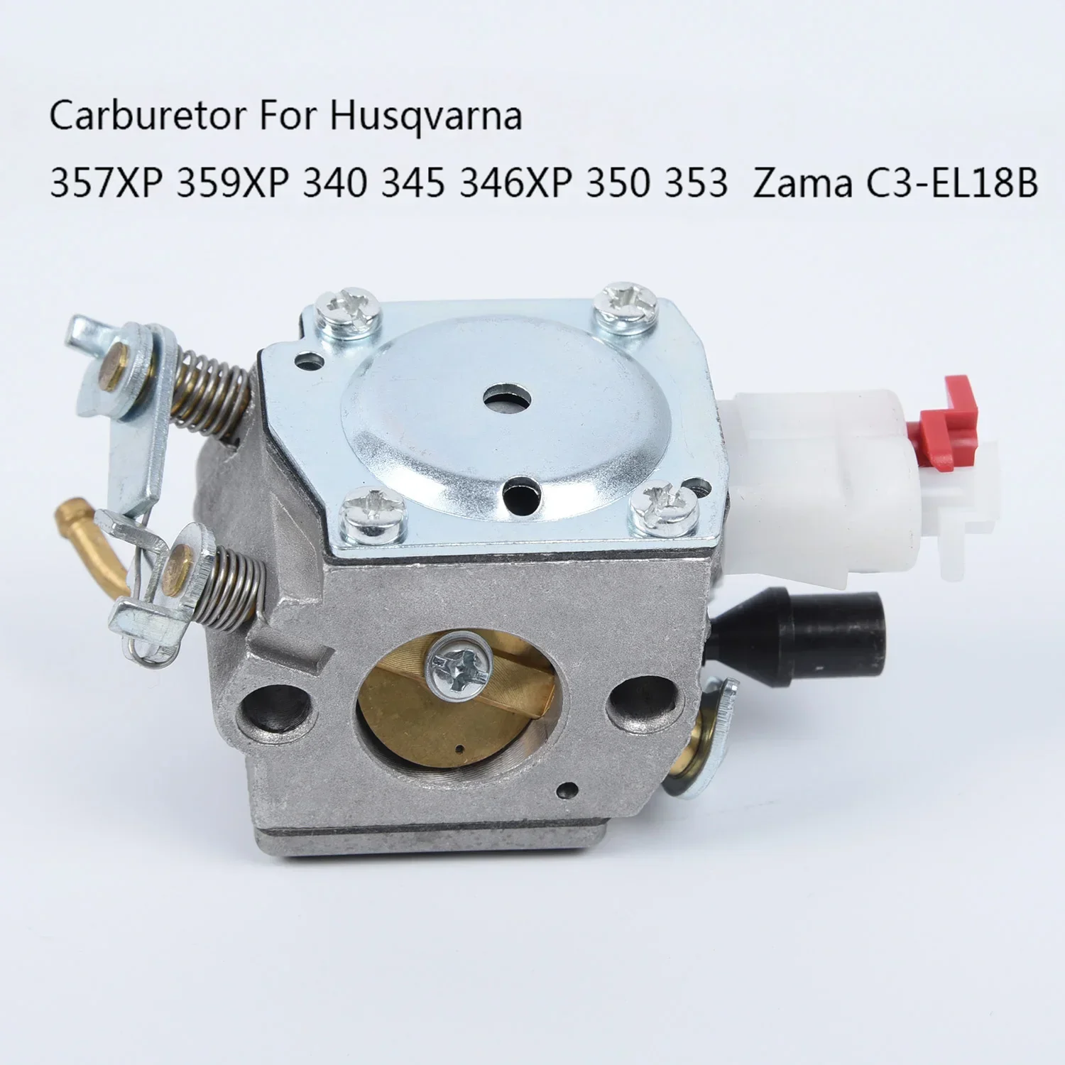Imagem -05 - Carburador para Husqvarna 357xp 359xp 340 345 346xp 350 353 Motosserra 503 28 3208 503281614 503281812 para Zama C3-el18b