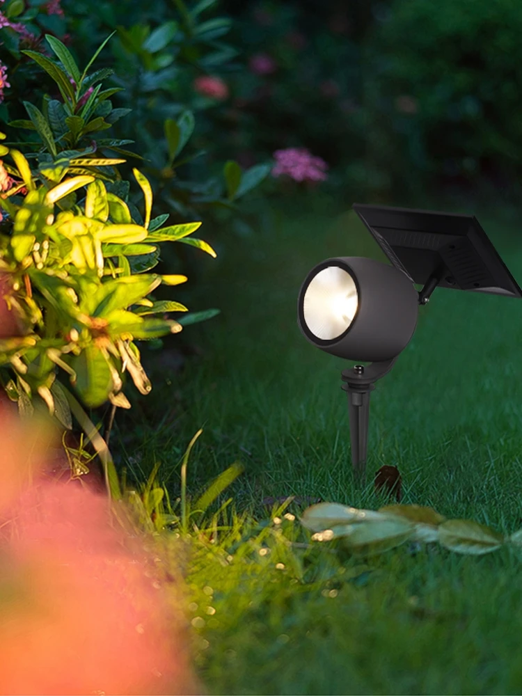 Solar outdoor tree light, waterproof courtyard tree light, lawn light, and floor lamp