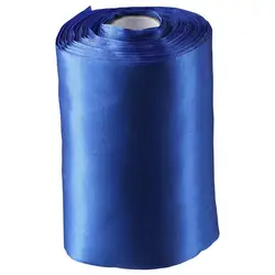 Nastro blu reale largo 4 pollici X 22yd nastro largo in raso nastro blu reale