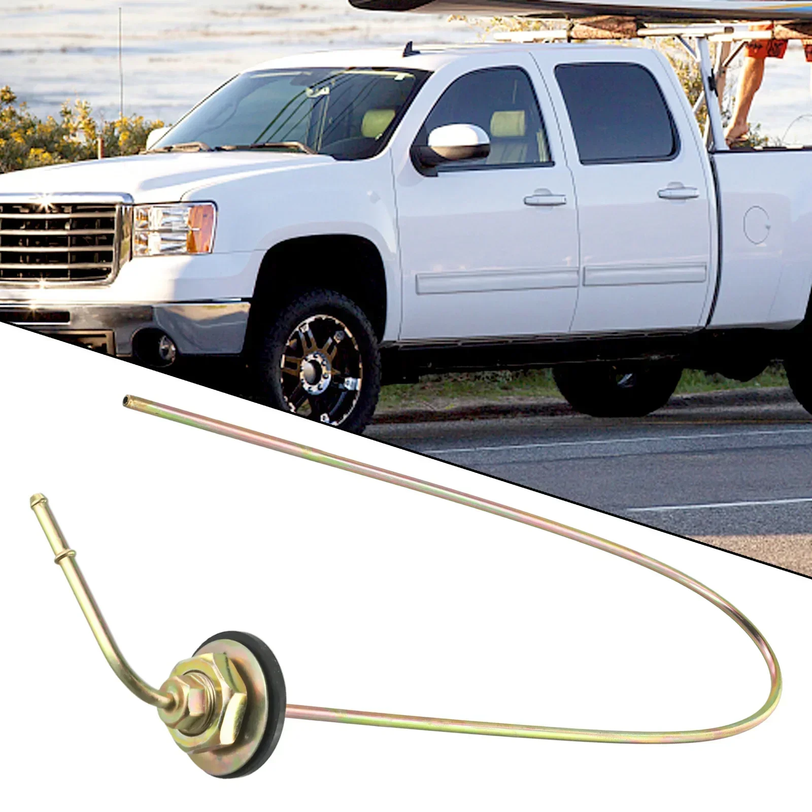 

Car Fuel Tank Stand Pipe Metal & Rubber Steel OD5mm Heater Heaters Metal Replacement 1 X For Webasto 60CM Long Car