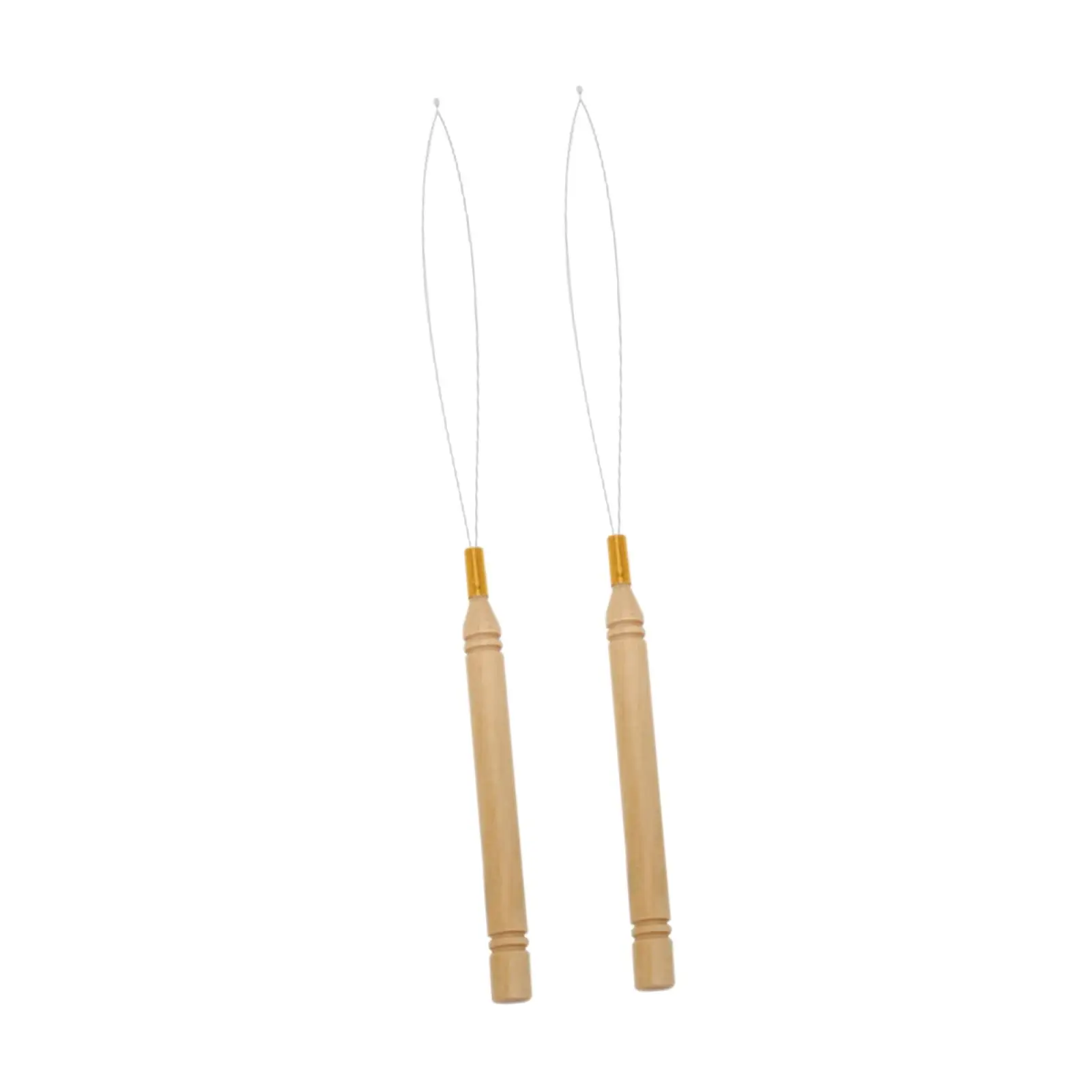 

2Pcs Hair Extension Threading Tool Hair Extension Threader for Hair