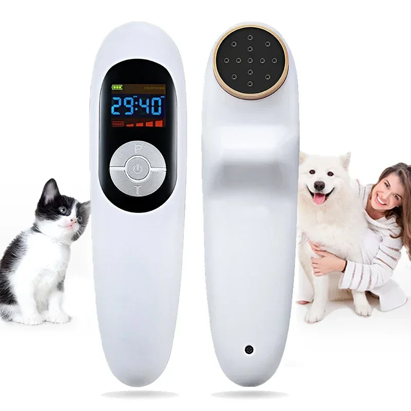 medical  therapy device 650nm 808mn red light  for pain relief anti-inflammation wound healing  pet care