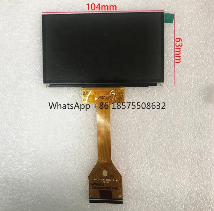 New LCD Screen FPC-C441BFH016-V1 C44BFH016 CC230912003(HBR)W38L2 Matrix Display Panel DIy Projector