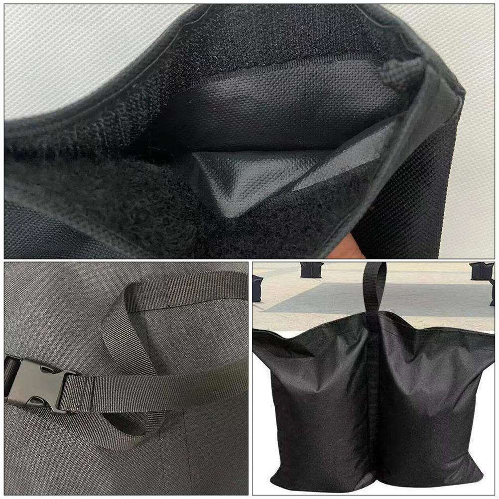 

4 Pcs Tent High quality PVC Durable Weight Bag Portable Outdoor Camping Canopy Windproof Foldable Storage
