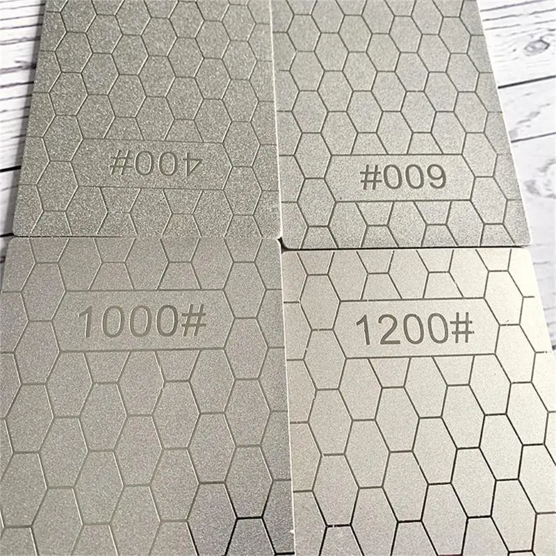 Y51B Diamond Sharping Stone 200-2000# Knife Sharpner Whetstone Outdoor Kitchen