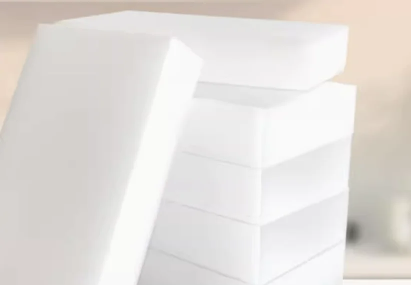 1PCX Melamine Sponge White  Magic Sponge Eraser Melamine  Cleaner Multi-Functional Eco-Friendly Kitchen Magic Eraser 100*60*20mm
