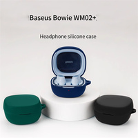 Shockproof Cover for Baseus Bowie WM02+ Waterproof Earphone Protect Case Baseus Bowie WM02+ Headphone Protection Non-slip Sleeve