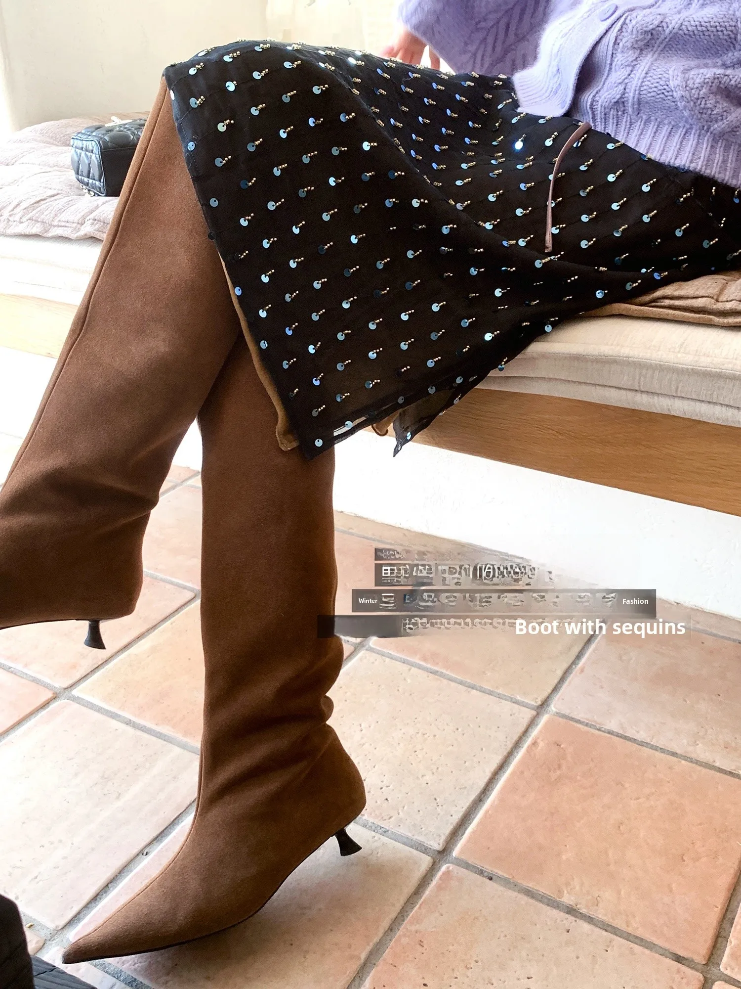 

Женская бархатная юбка Syaxiaoxi с двойным слоем, эластичной талией и тяжелой вышивкой бисером, весенняя модная повседневная модель для свиданий, вечеринок и путешествий