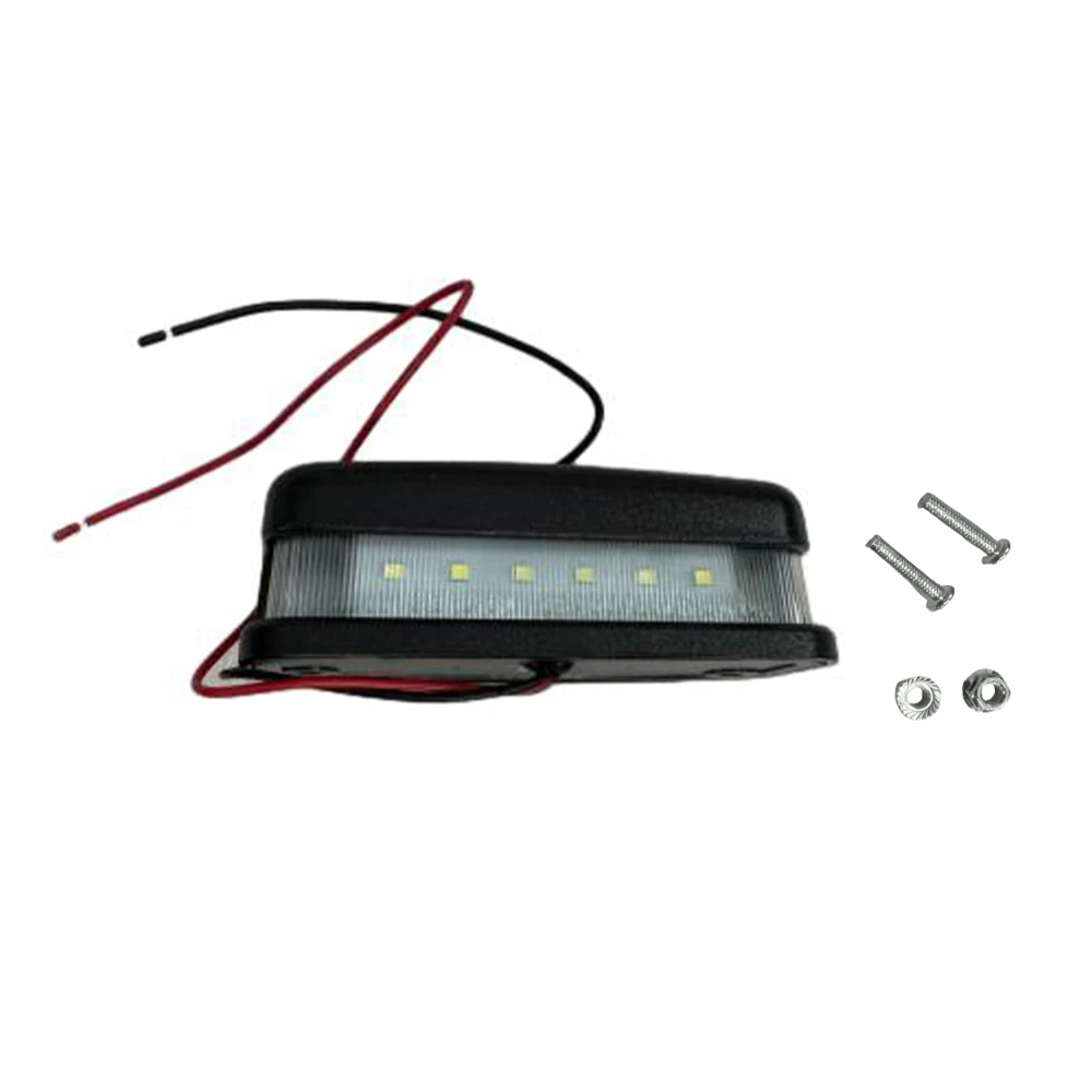 12V Car LED License Number Plate Light  for Land-Rover Series 2, 2A, 3/Defender 90/110/130 All Models BA9715, XFC100550, PRC7255