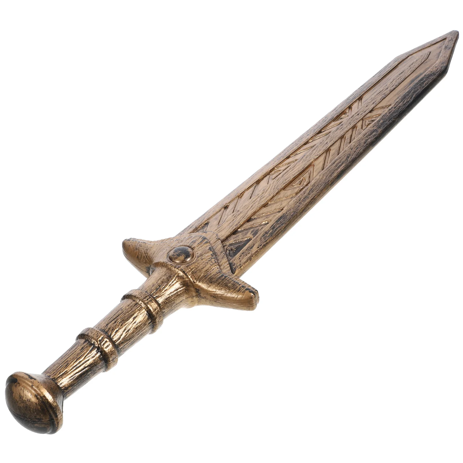

Roman Sword PropWide Blade Wear-resistant Cosplay Halloween Party Toys Games Accessories Long Handle Easy Hold Play Fun