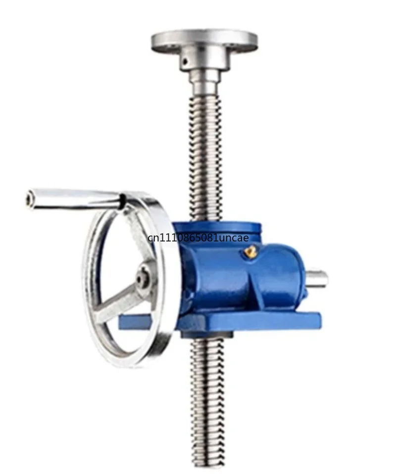 Screw Hand-crank Manual Lifting Table, Light and Small Lifting Platform, Electric Four Linkage Screws1T/2.5T