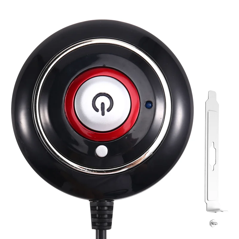 【VIP-Exklusiv!】Computer Desktop Switch Button Desktop Host Externe Startknopf Paste Typ Swich