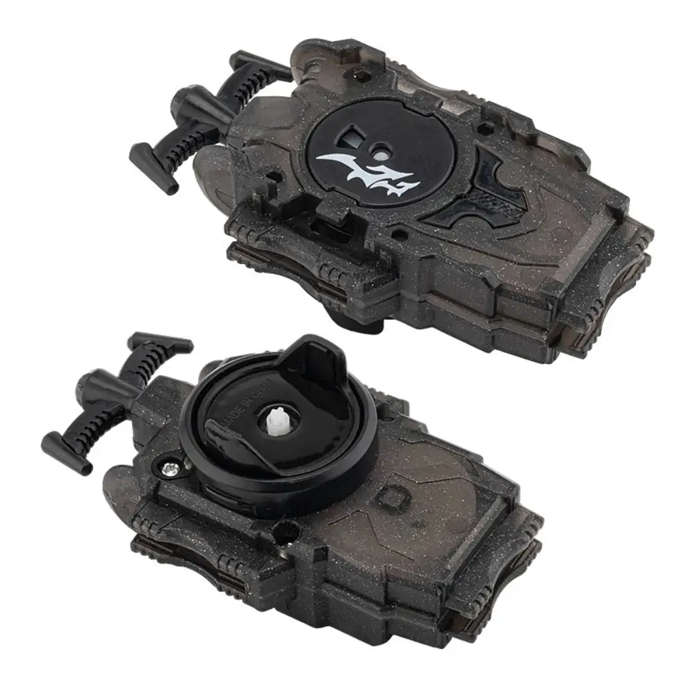 หลายสี Gyro เปิดตัวแบบสองทิศทางหมุน Spinning Tops Gyroscopes ดึง Rod หมุนสายไม้บรรทัดขนาดเล็กเปิดของเล่นอะนิเมะ