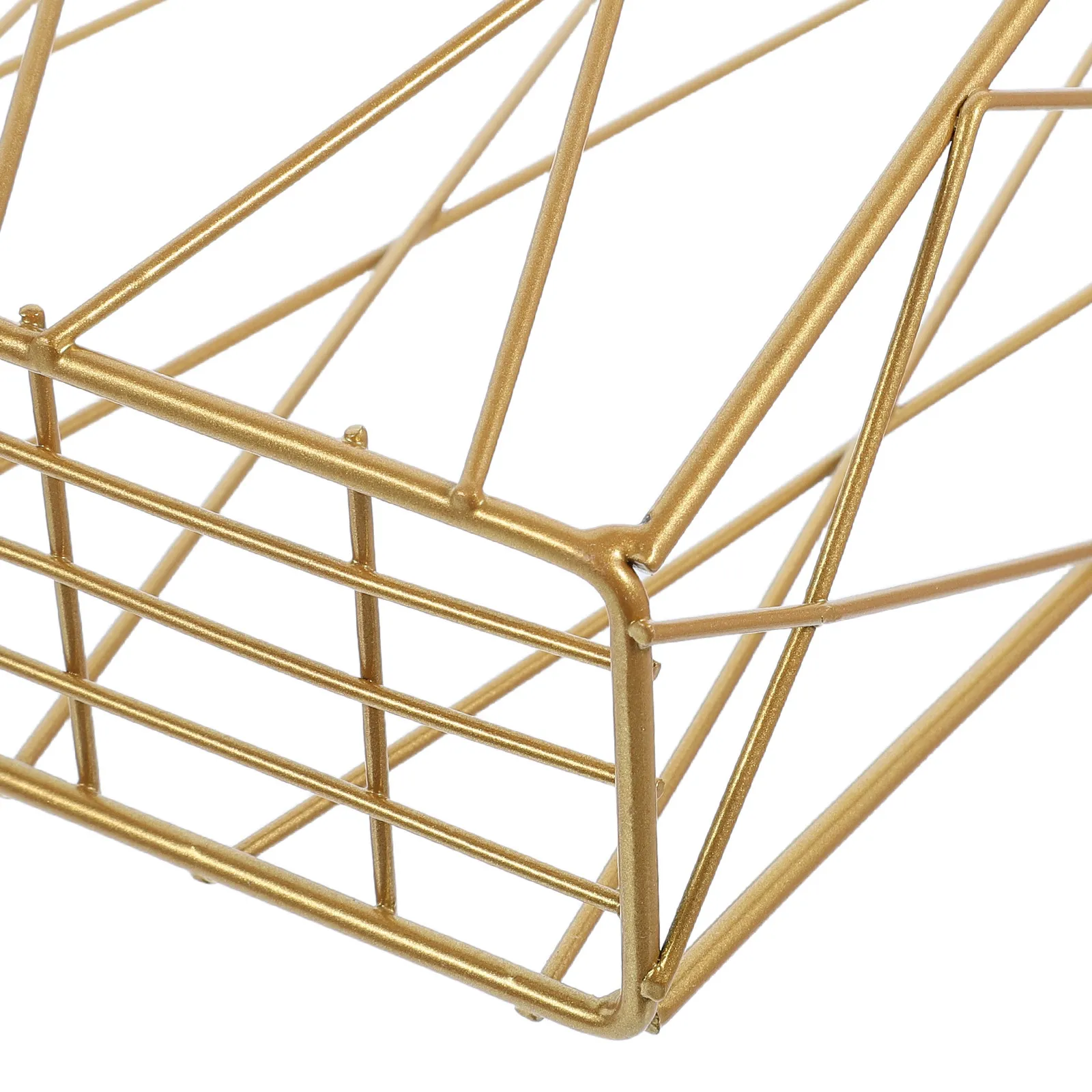 Gold Wall Mounted Magazine Rack Metal Hanging Organizer Decorative Holder for Office Home Storage Newspaper File Display
