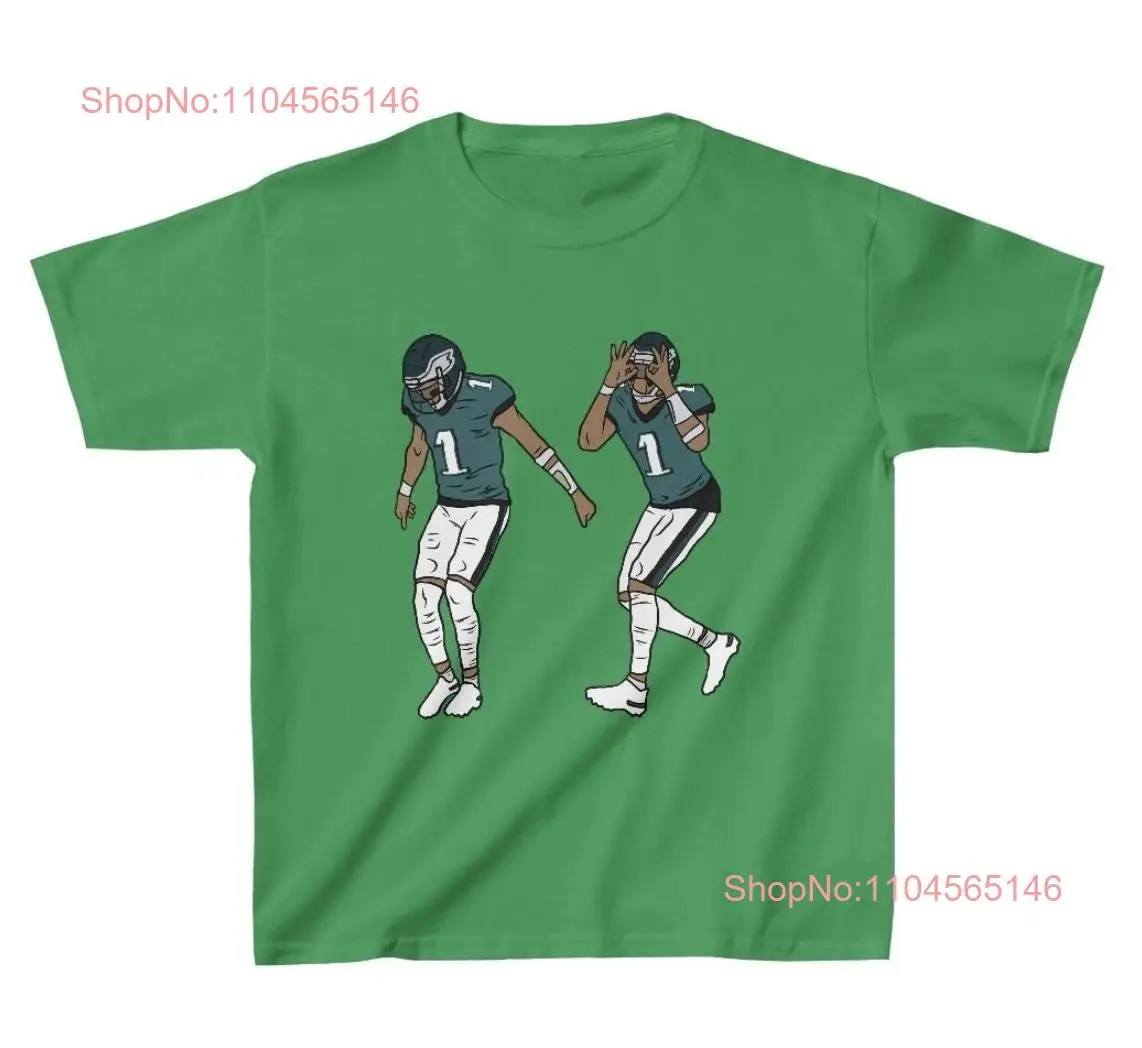 Youth T Shirt Jalen Hurts Griddy Kids Sizes long or short sleeves