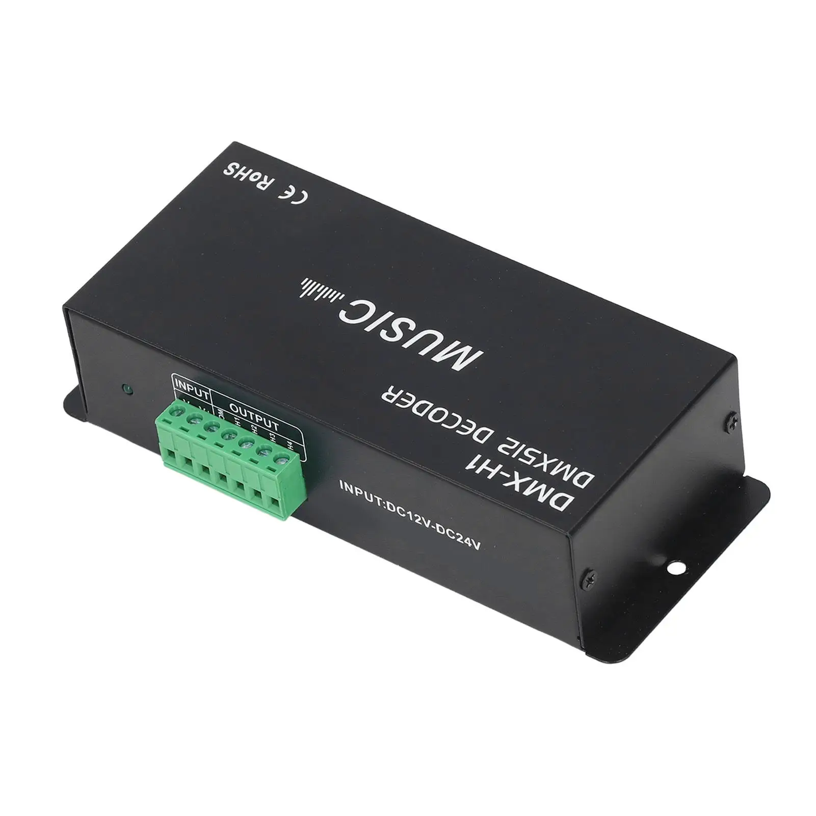 4 Channel DMX Decoder Controller for Bar and Hotel Lighting for sober Design Iron PCB Material