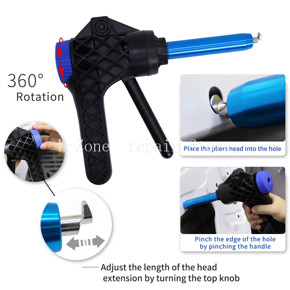 

Automobile dent repair flat hole device car free sheet metal spray paint no trace repair bump body sheet metal repair tool