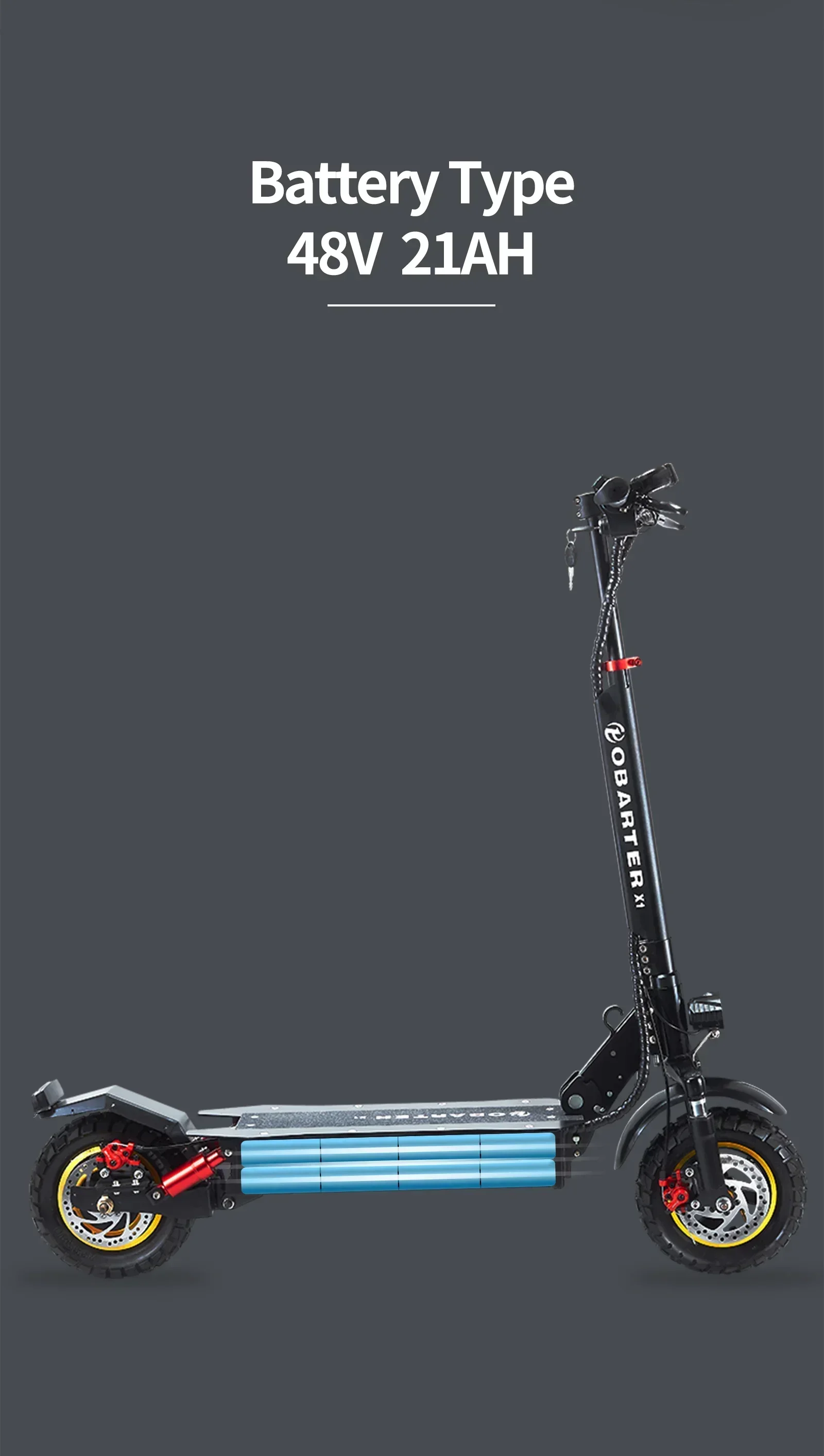 Novo x1 scooter elétrico adultos 53 km/h scooter elétrico 10 Polegada fora de estrada kick scooter motor traseiro 1000w48v21ah dobrável e-scooter