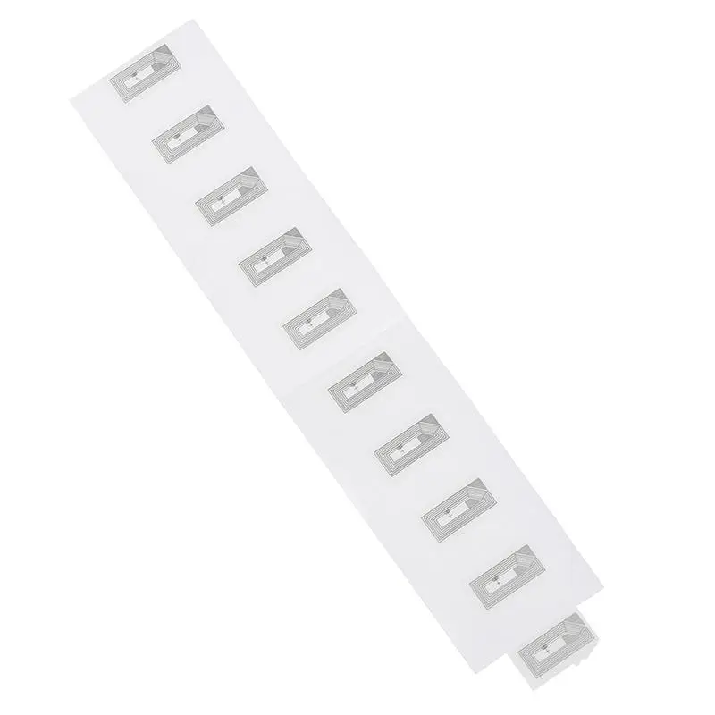 【10/100Pcs NFC Chip Ntag213 Sticker Wet Inlay 2*1cm 13.56MHz RFID NTAG213 Label Tag】