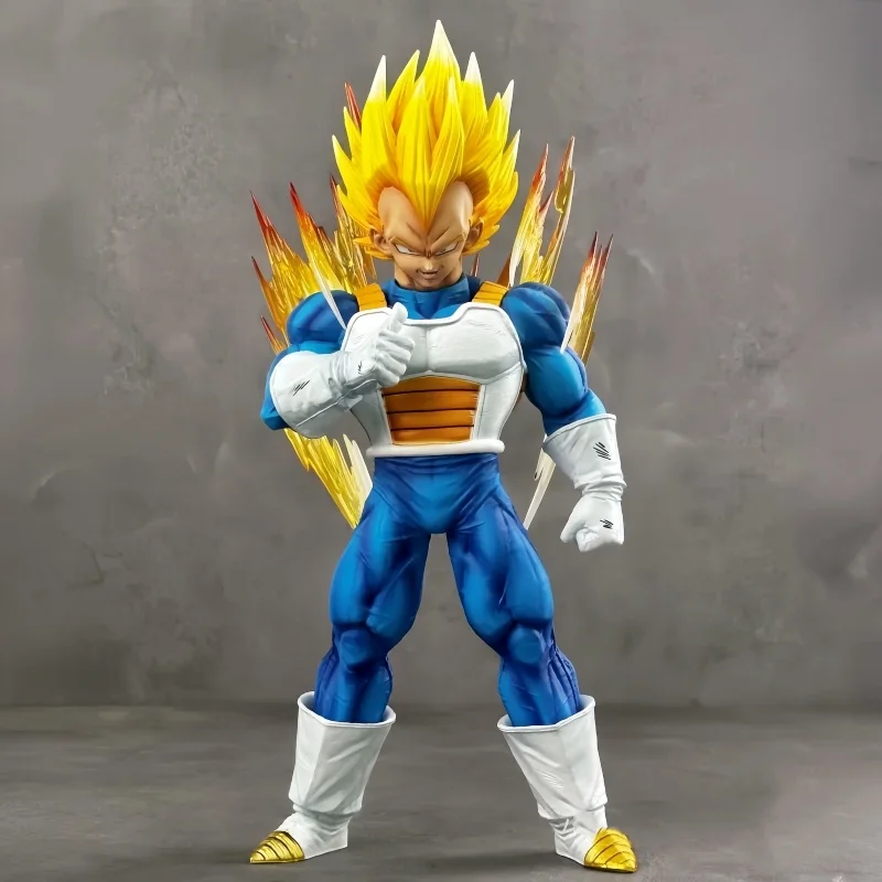 

31cm Dragon Ball Z Vegeta Anime Figure Gk Super Saiyan Bejita Yonsei Manga Statue Pvc Action Figurine Collectible Model Toys