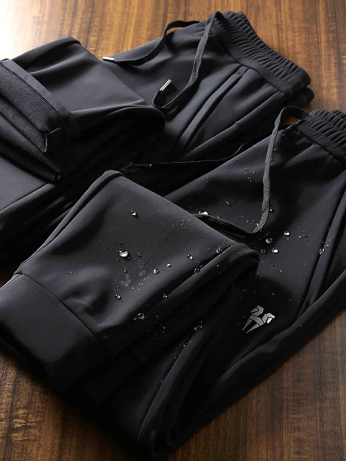 

Мужские повседневные брюки для активного отдыха на осень-зиму: эластичные, теплые, универсальные, прямого кроя, модные, городские, с флисовой подкладкой