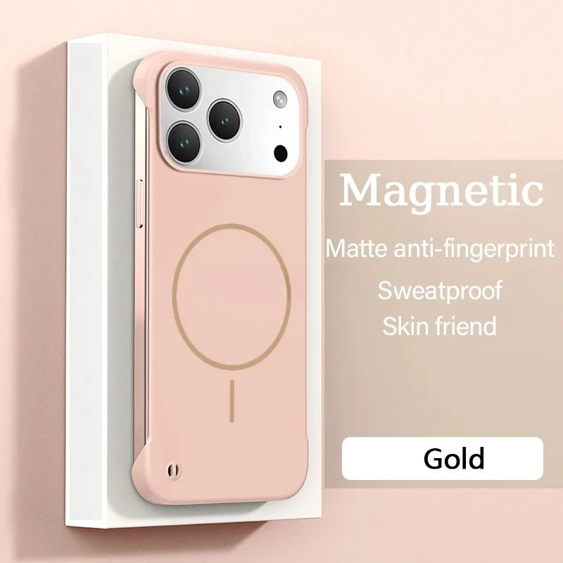 حافظة صلبة رفيعة للغاية بدون إطار لهاتف أبل آيفون 17 برو ماكس 17 اير 17 برو غطاء كاميرا حماية مقاوم للصدمات صديق للبشرة