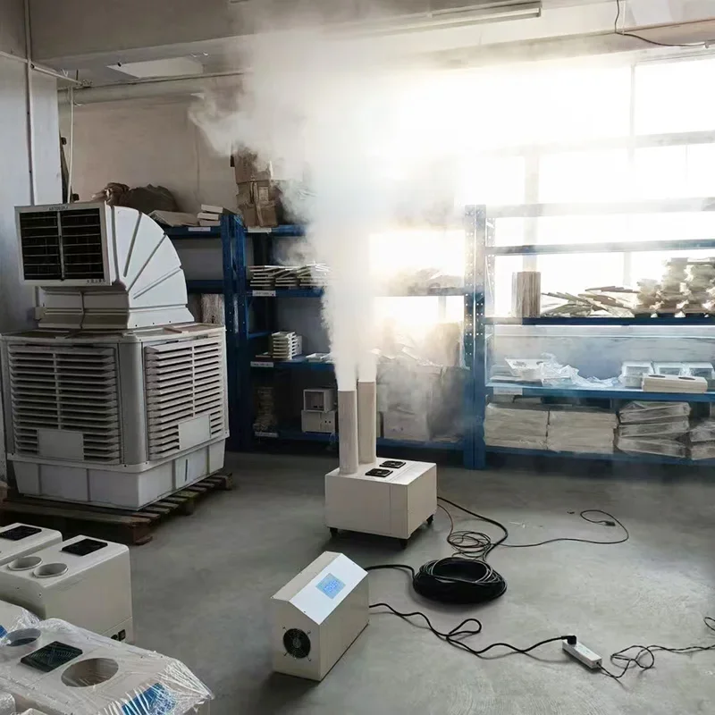 Big Capacity Huge Strong Fog Plant Commercial Industrial Ultrasonic Fogger Air Humidifier