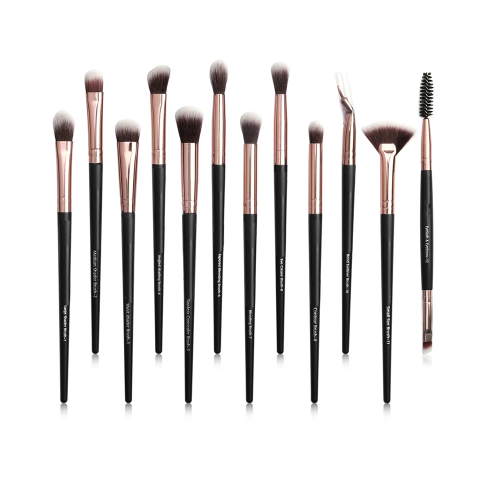 アイシャドウブラシセット多機能ブラックブラシパウダーメイクアップ女性用女性化粧品