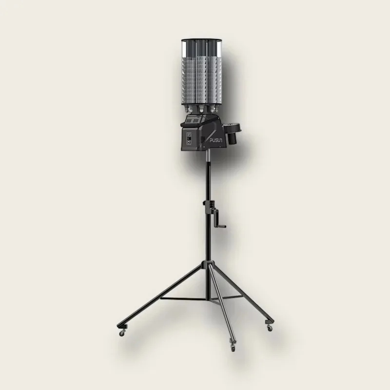 PB 6001 Pro Automatic Badminton Shuttlecock Machine Professional Trainer 180 Plus Capacity App Control